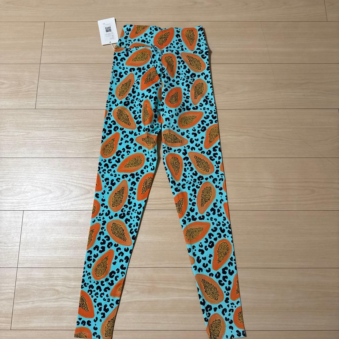 ⭐︎新品Linda Works パパイヤ柄 ヨガパンツ L