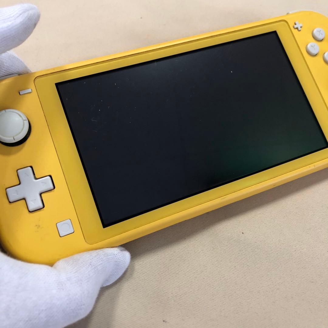 に*も様 Nintendo Switch Lite 稼働品 イエロー メ36