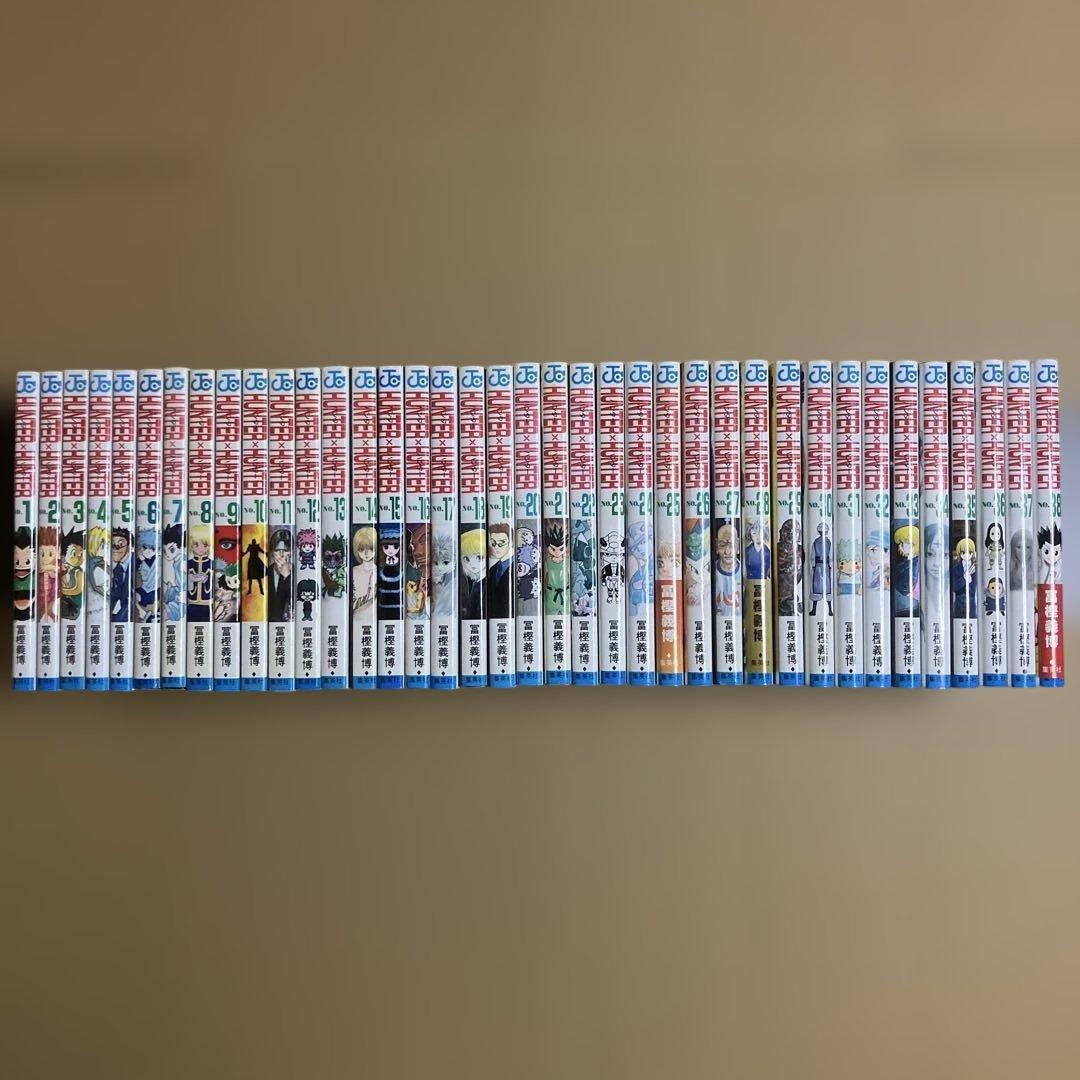 【全巻セット・初版多数】HUNTER×HUNTER 1～38巻＋映画特典0巻