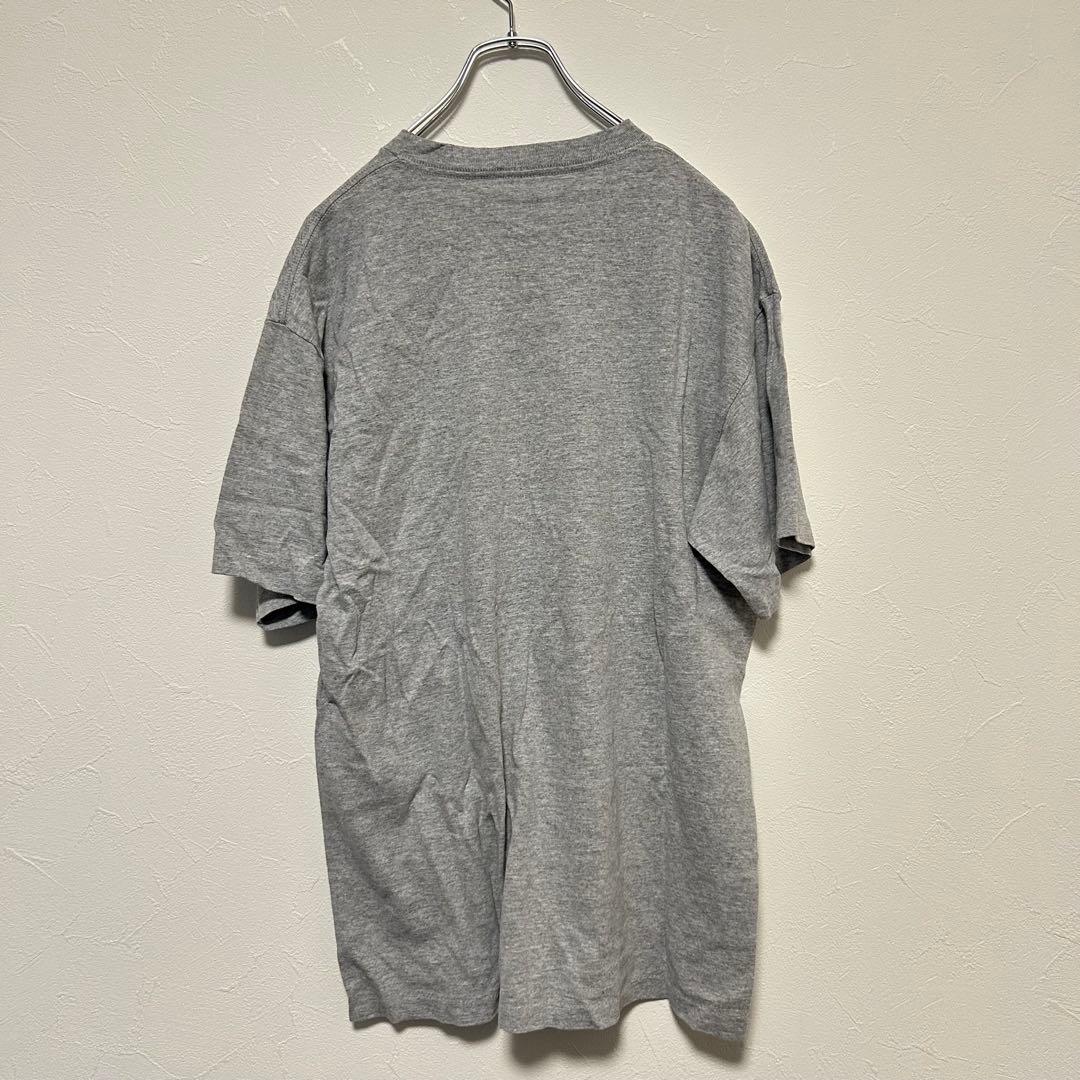 STUSSY グレー　ハンドSロゴ　Tシャツ