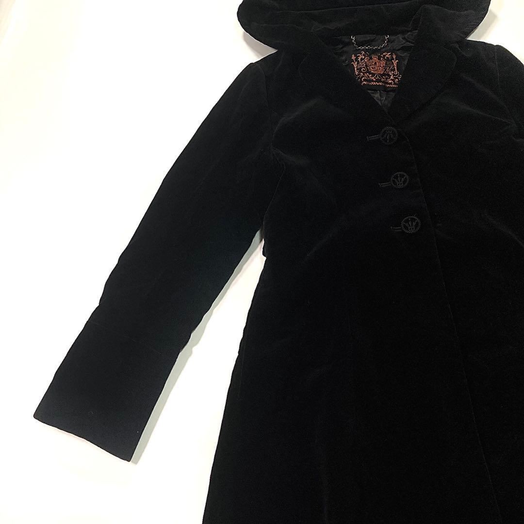 JaneMarple ジェーンマープル ベロアコート 別珍 ロングジャケット