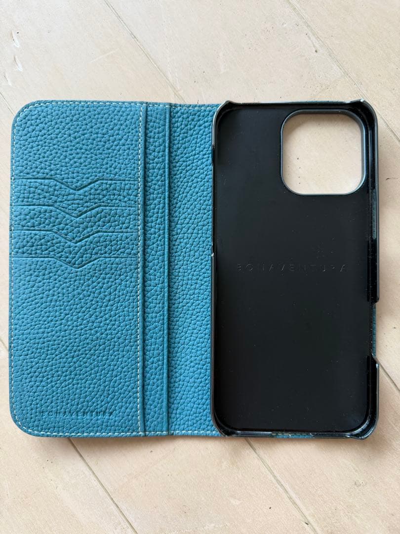 BONAVENTURA iPhone16 pro MAX レザーダイヤリーケース