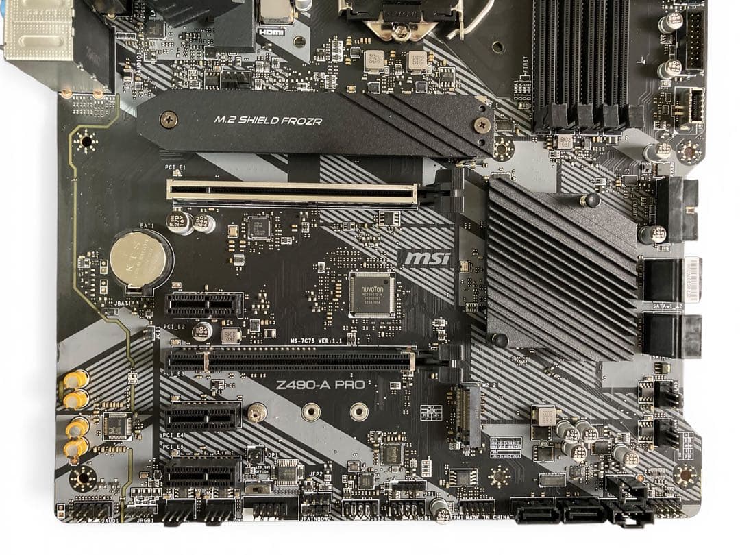 MSI Z490-A PRO マザーボード