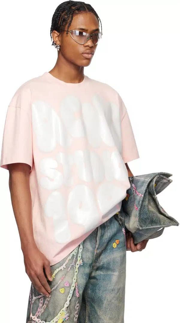 トップス Acne Studious light pink Tshirt