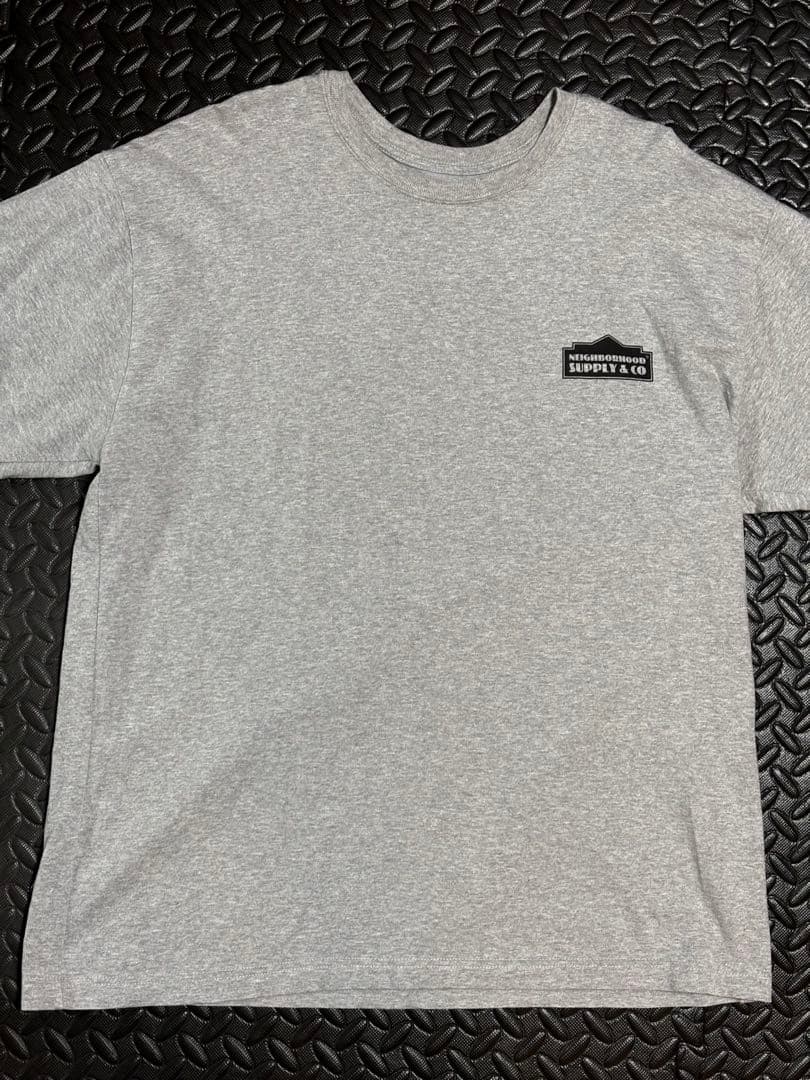 NEIGHBORHOOD 22AW Ｔシャツ　杢グレー　サイズＬ 完売品