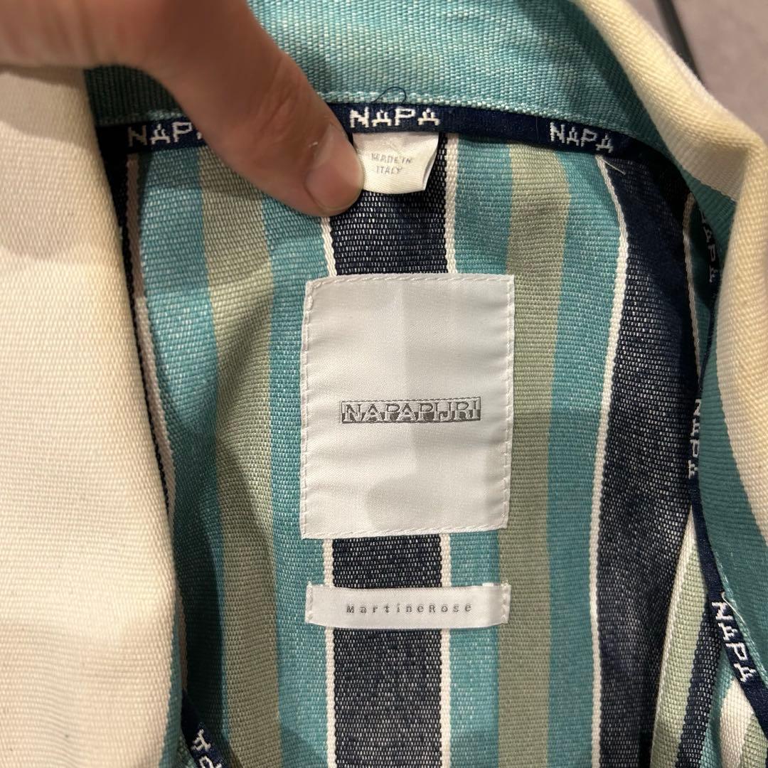 NAPAPIJRI x Martine Rose シャツジャケット