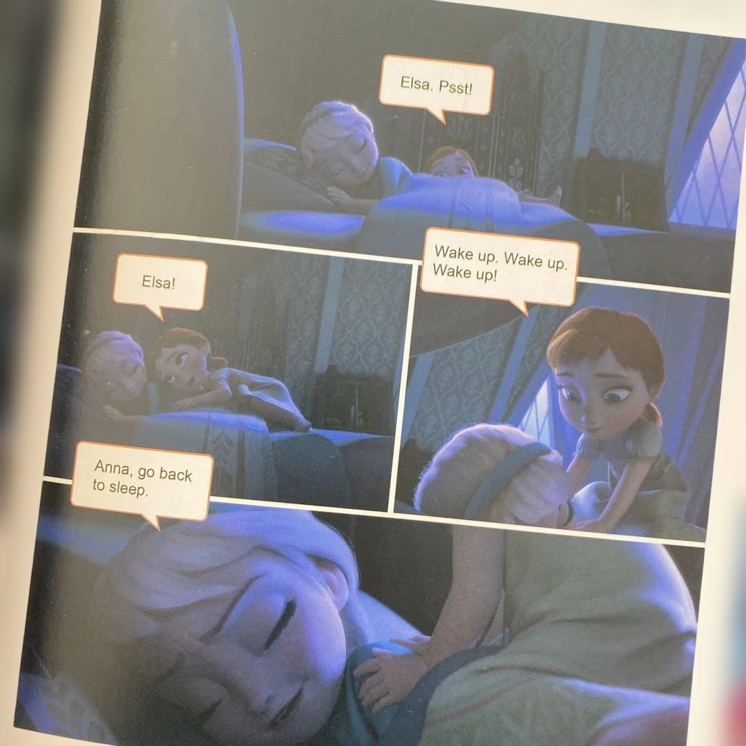 Frozen 全台詞入り絵本　音声付き