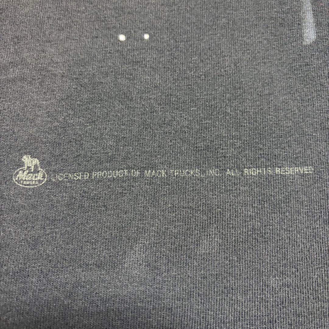 Mack Trucks Tシャツ ブラック XL 90s FOTL