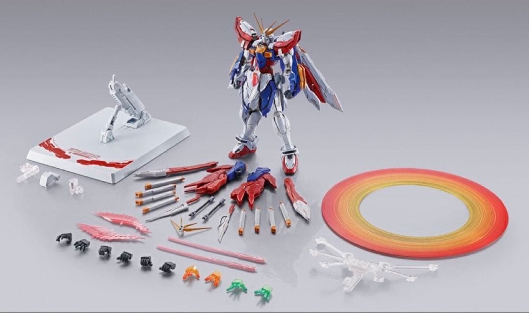 L BUILDゴッドガンダム&ゴッドガンダム弐式(セカンド)新品伝票跡無