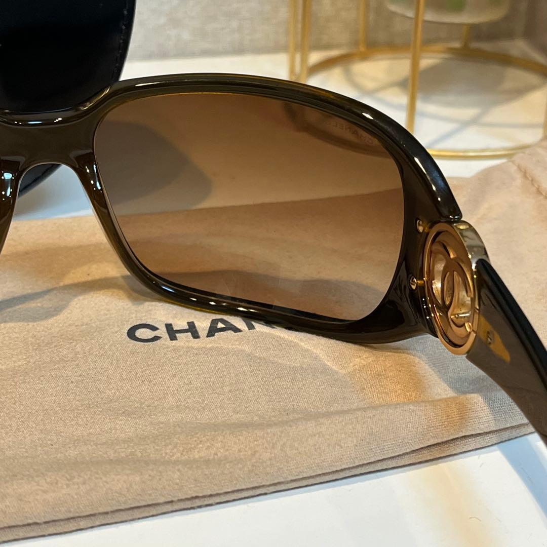 CHANEL ココマーク グラデーション サングラス アイウェア フレーム