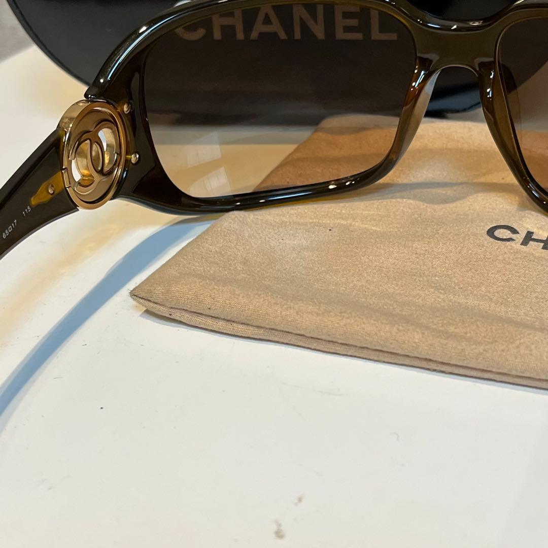 CHANEL ココマーク グラデーション サングラス アイウェア フレーム