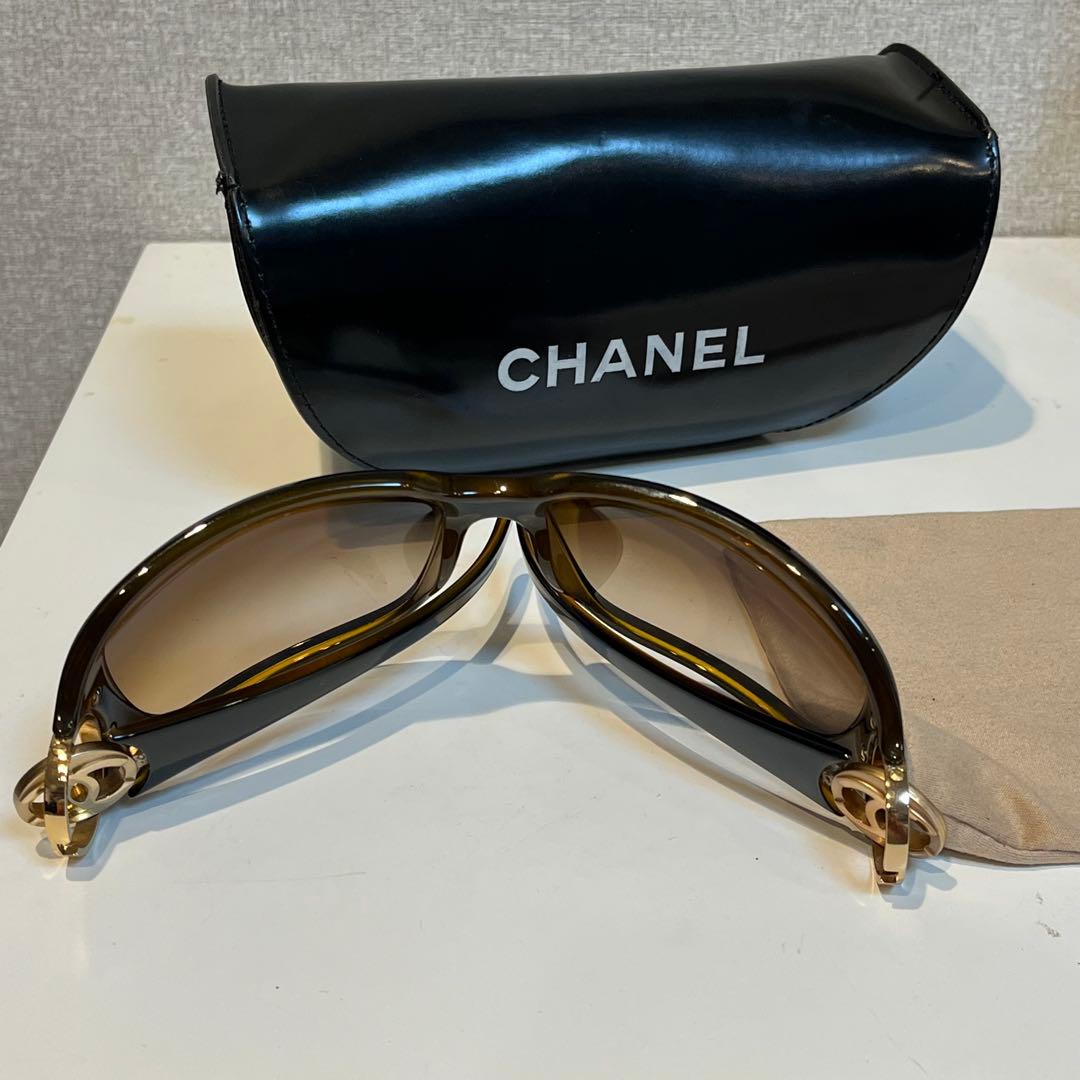 CHANEL ココマーク グラデーション サングラス アイウェア フレーム