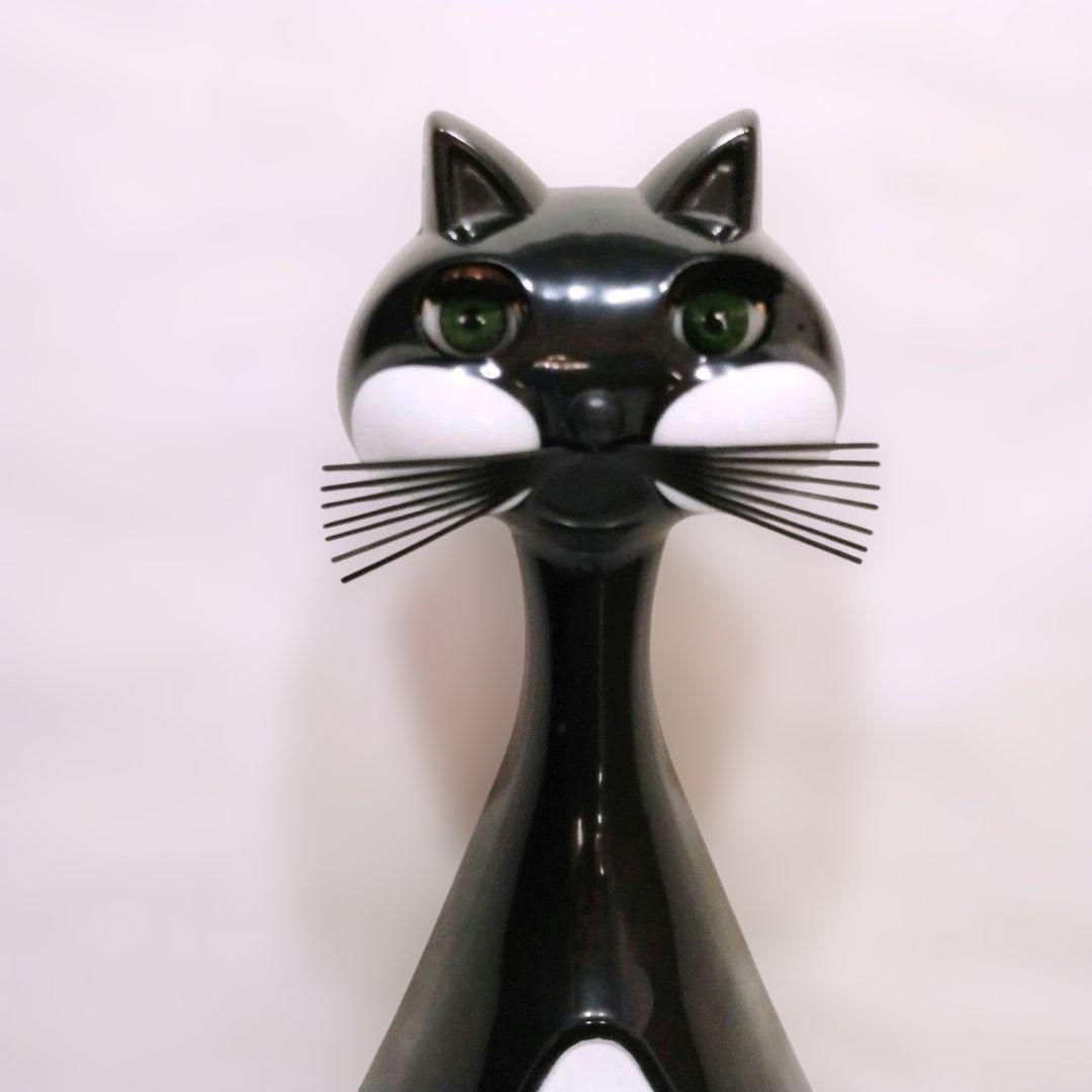 SIMONE キャット 猫 ムービングクロック 壁掛け時計 しっぽ欠品 シモーネ