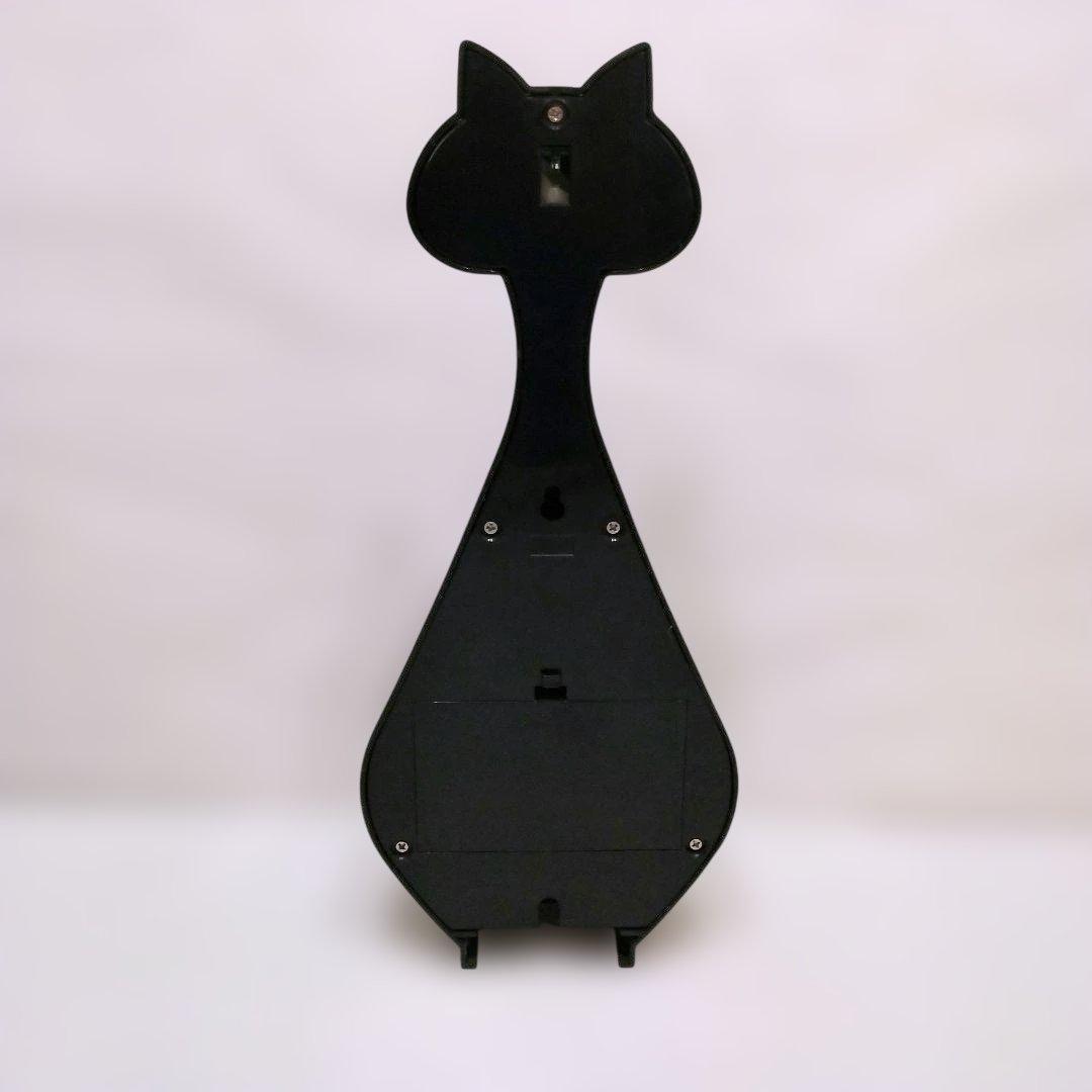 SIMONE キャット 猫 ムービングクロック 壁掛け時計 しっぽ欠品 シモーネ