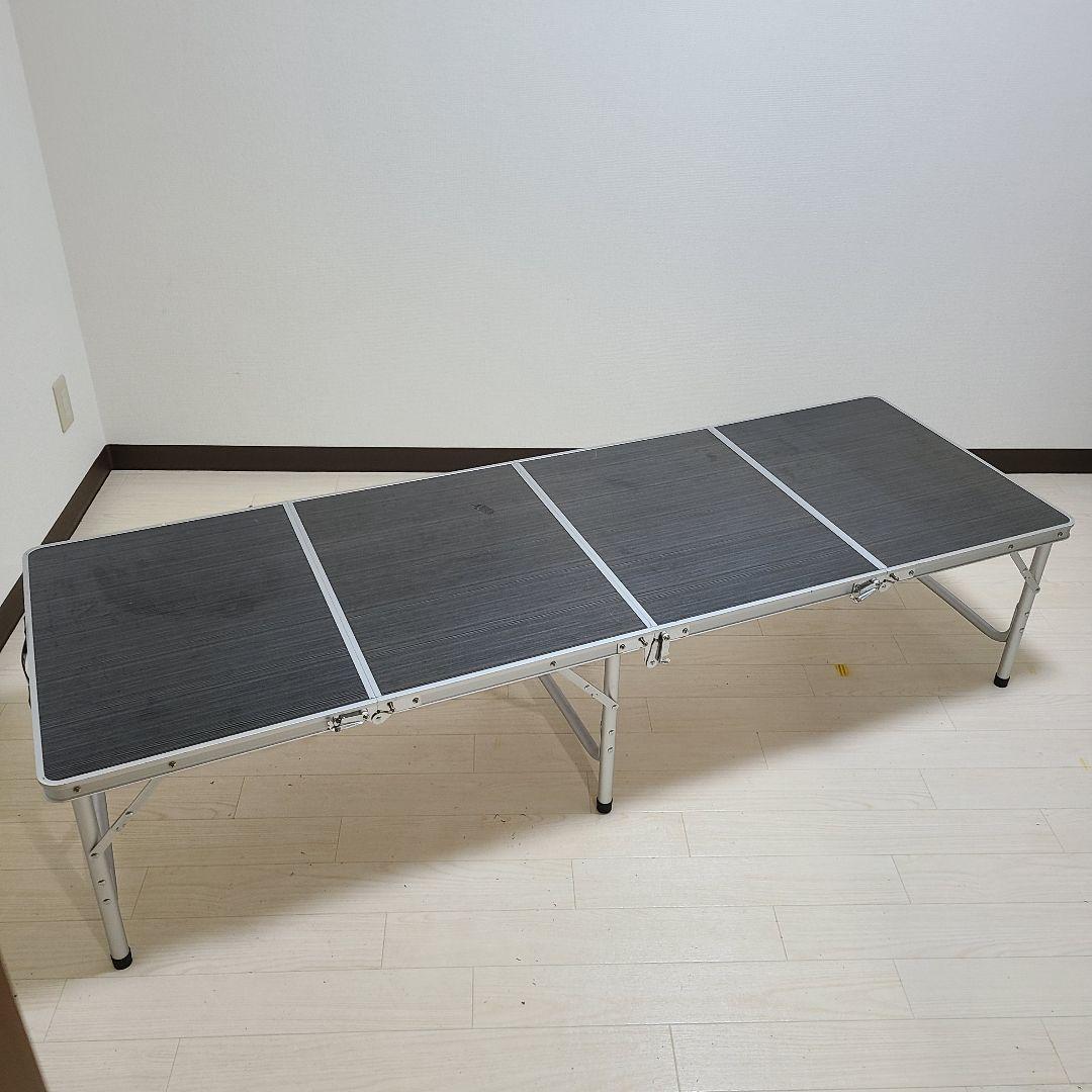 折りたたみロングテーブル 2台セット180×60cm キャンプ アウトドア