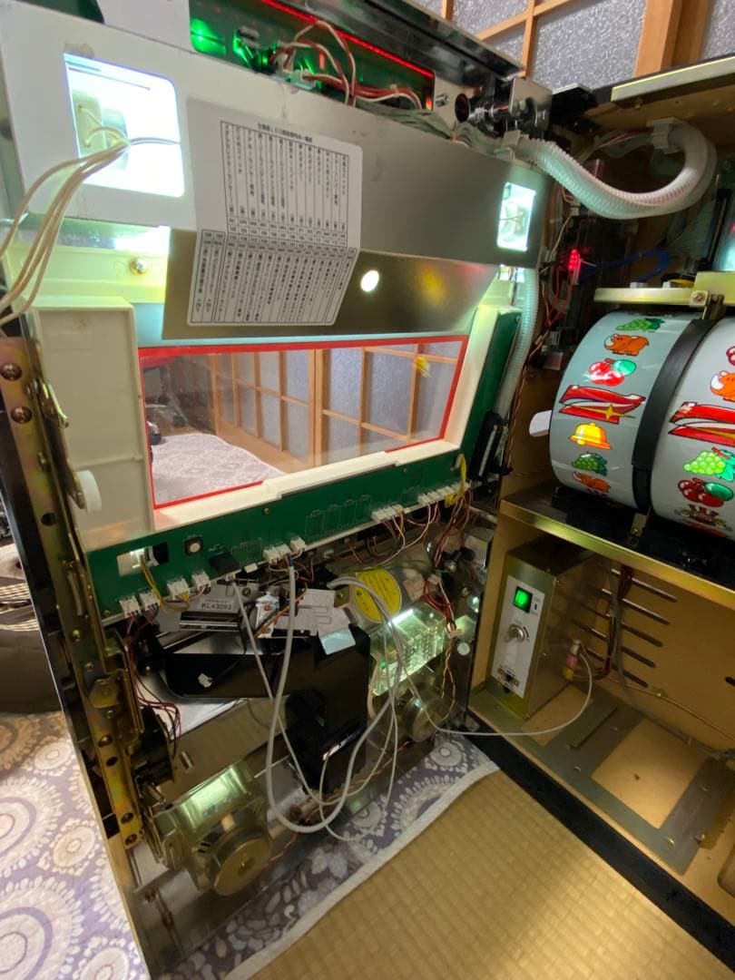 裏物 ファイナルジャグラーTM2 裏設定有 不要機付 パチスロ実機 4号機