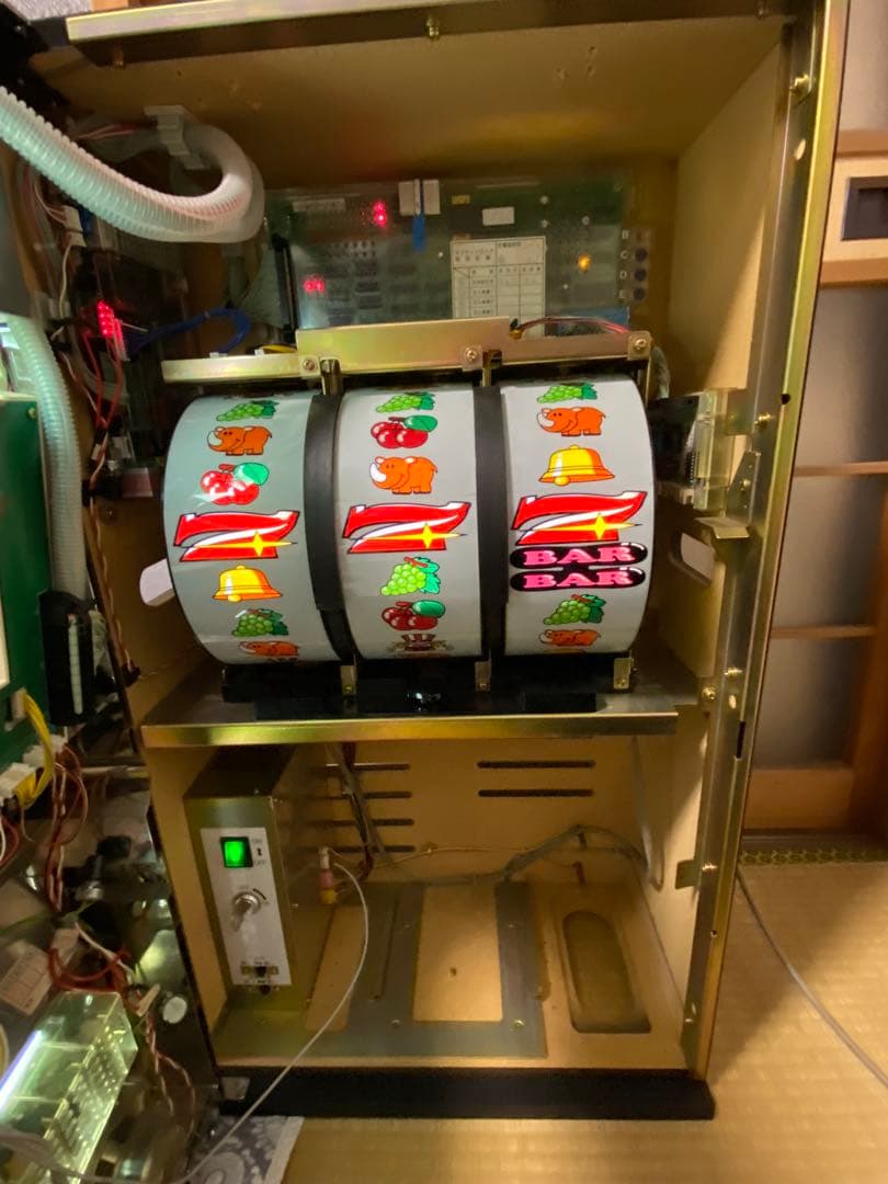 裏物 ファイナルジャグラーTM2 裏設定有 不要機付 パチスロ実機 4号機
