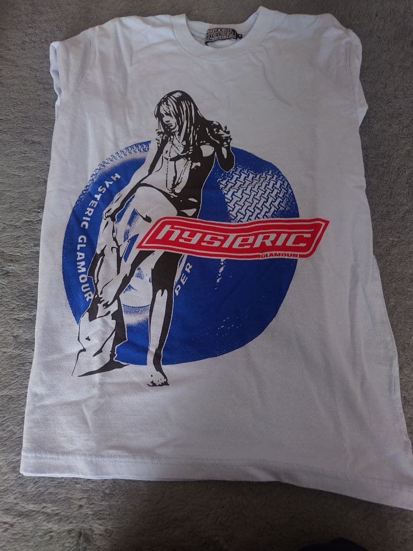新品 未使用 ヒスガール 水色ロンT Sサイズ