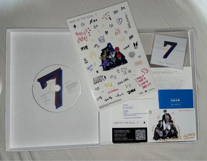 BTS - Map Of The Soul : 7 CD 韓国盤