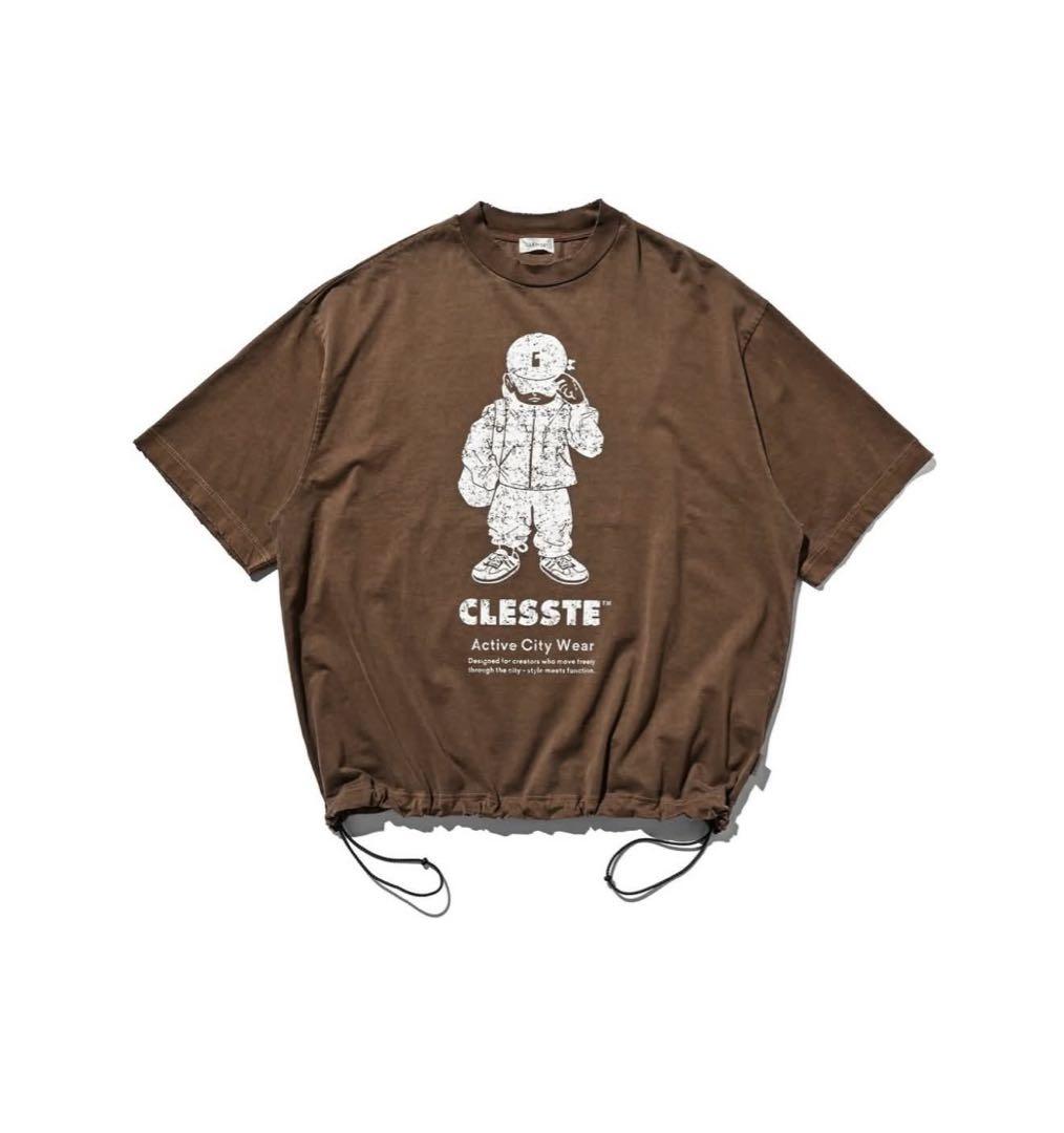 トップス ClessteBoy Pigment Dyed With Drawstrings