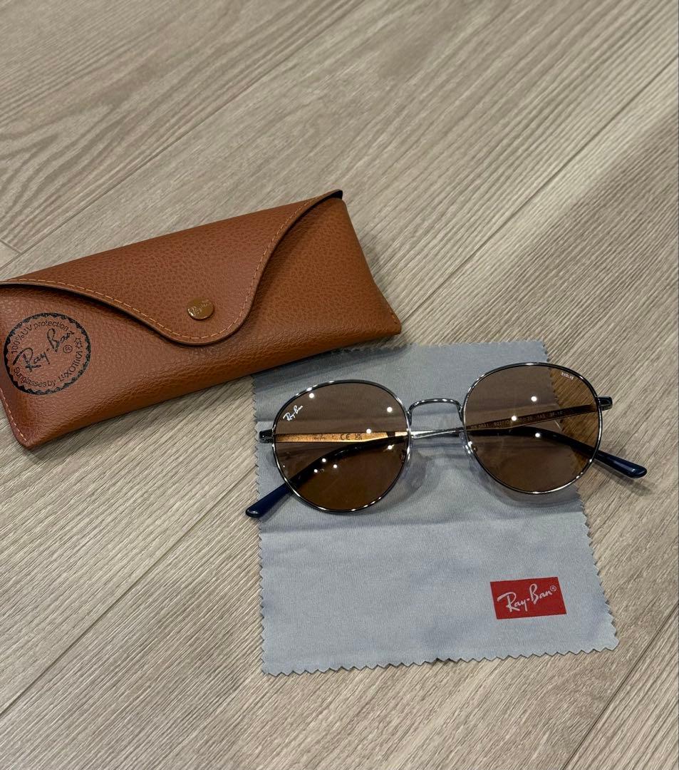 Ray-Ban ブラウン UNISEXサングラス ケース付き
