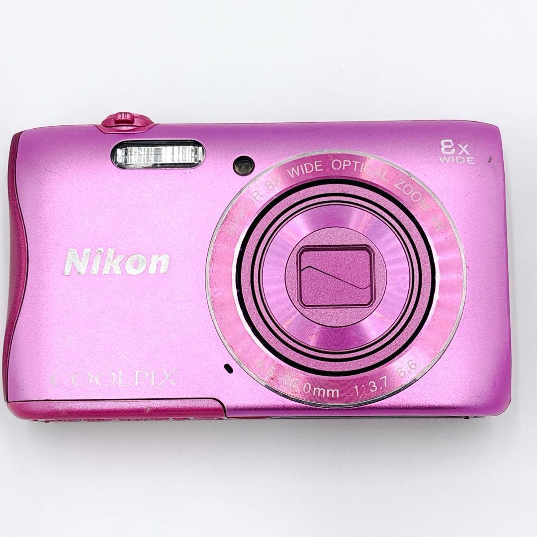 Nikon ニコン COOLPIX S3700 ピンク デジカメ Wi-Fi搭載
