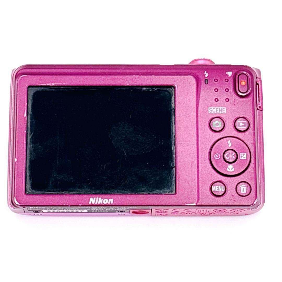 Nikon ニコン COOLPIX S3700 ピンク デジカメ Wi-Fi搭載