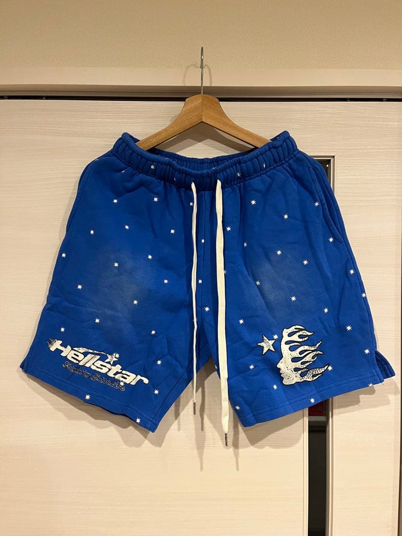 新品同様 HELLSTAR SWEATS HALF PANTS Sサイズ