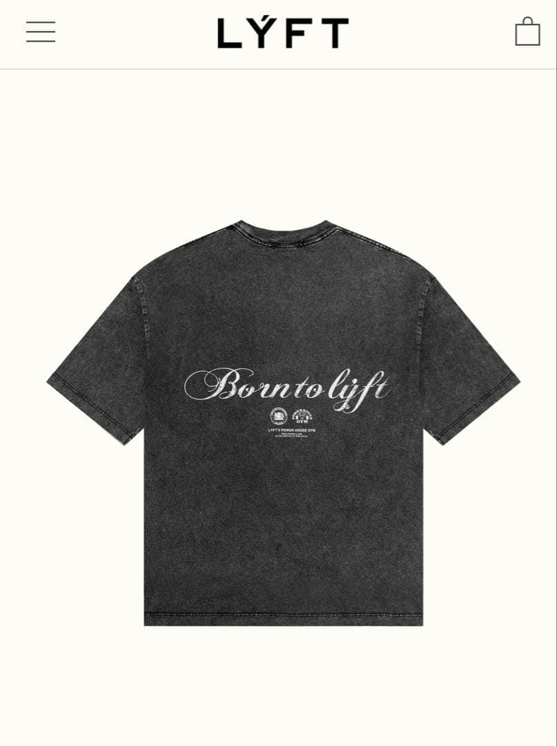 Lyft×Powerhouse Gym Tシャツ XL ブラック　新品