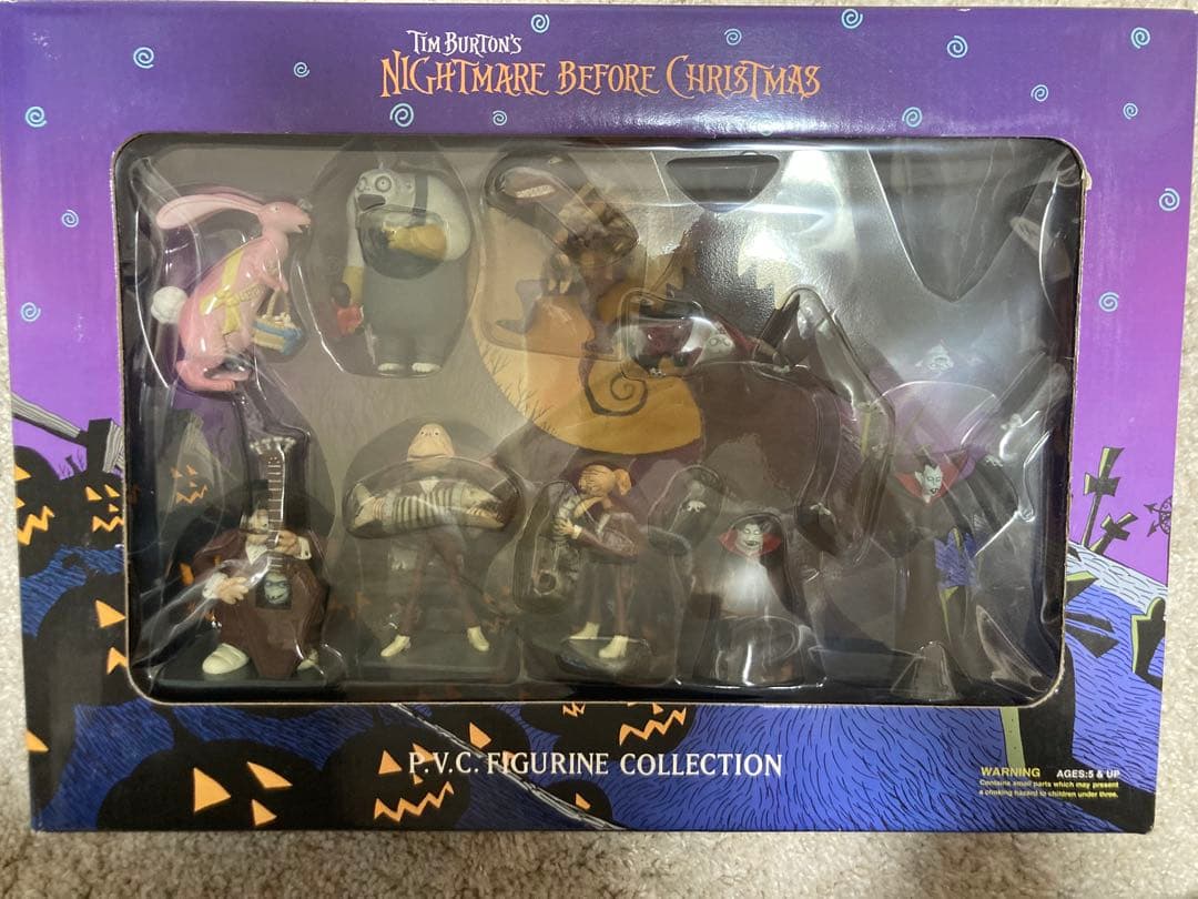 ピ*ー様 ナイトメアビフォアクリスマス PVC フィギュアコレクション トイザら