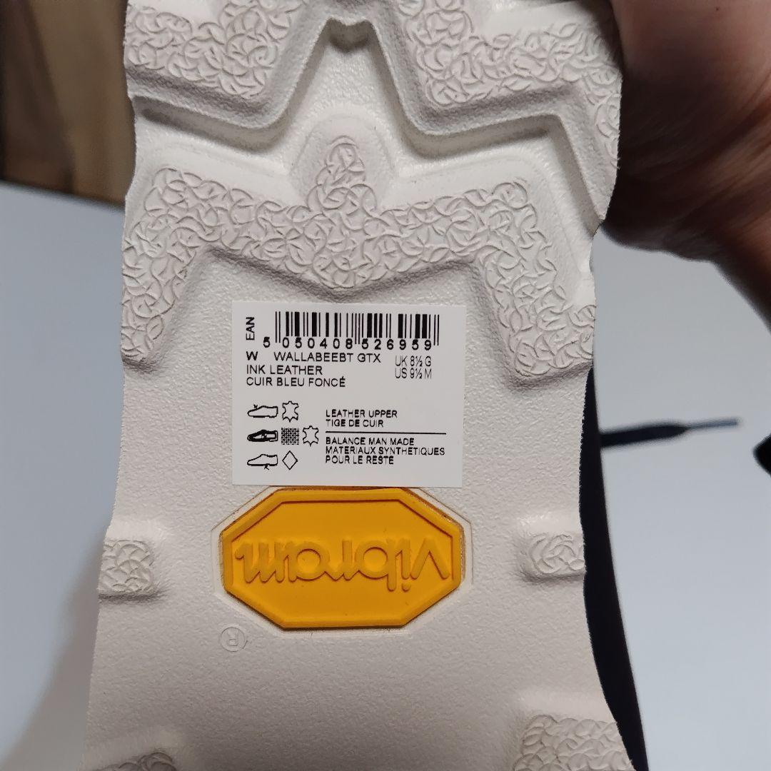 新品26.5 WALLABY boot GORE-TEX ネイビー Clarks