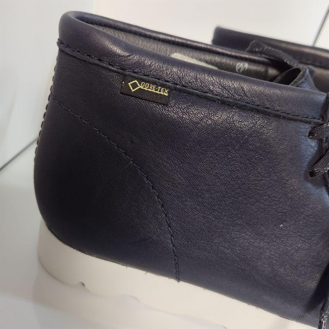新品26.5 WALLABY boot GORE-TEX ネイビー Clarks