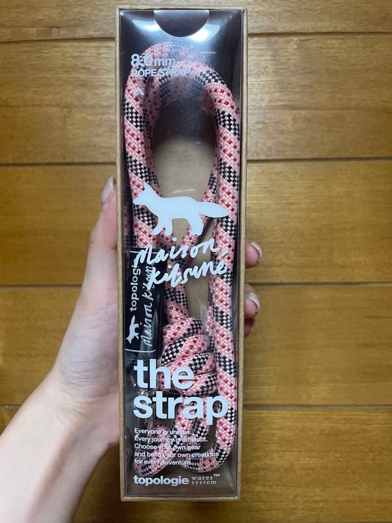 topologie the strap 8.0mm ロープストラップ