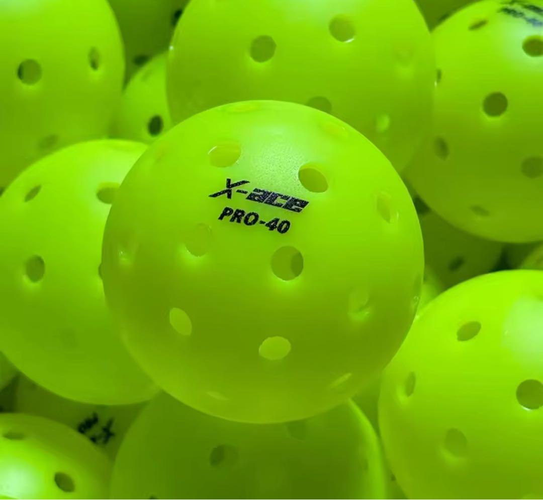 最終値下げ　高品質　新品未使用品　ピックルボール X-ACE PRO40 24個
