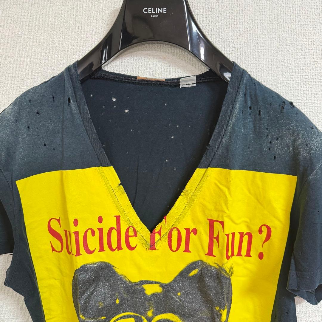 JOHN GALLIANO ジョンガリアーノ ダメージ Tシャツ ATSUSHI
