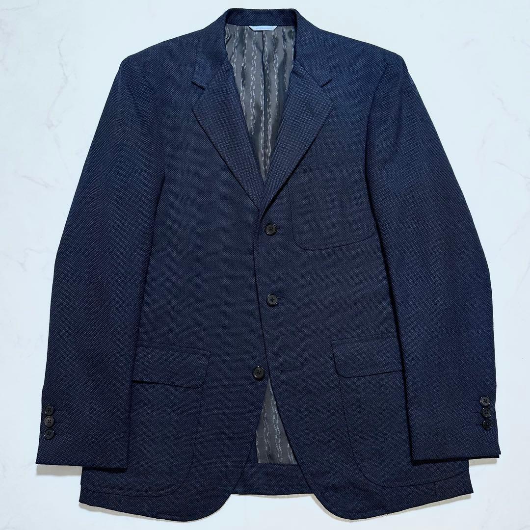 ケネスフィールド 50s SPORTS COAT テーラードジャケット 紺 36