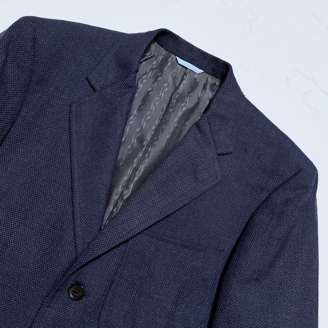 ケネスフィールド 50s SPORTS COAT テーラードジャケット 紺 36