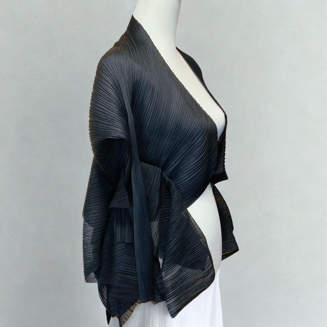 PLEATS PLEASE ISSEY MIYAKE プリーツ 変形 希少 黒