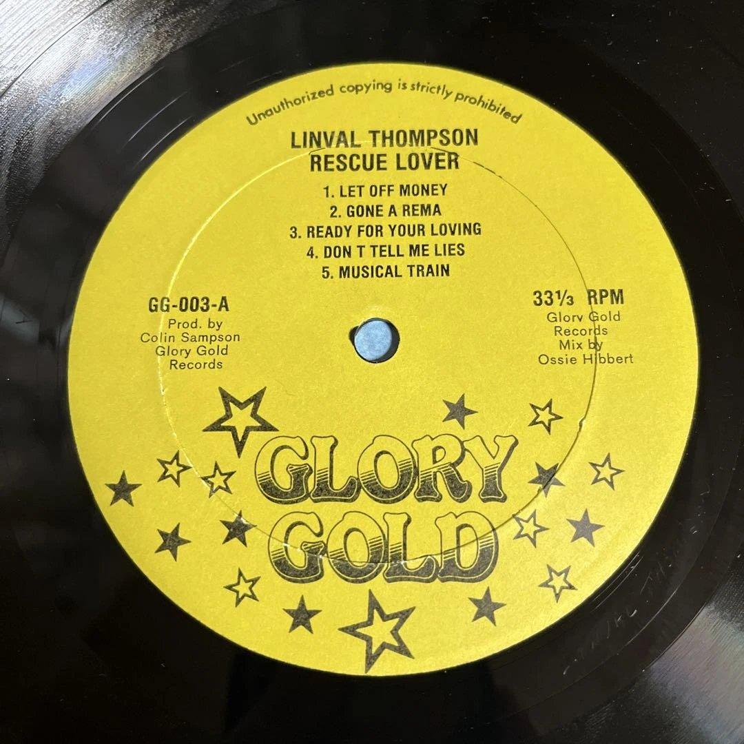 洋楽 Linval Thompson Rescue Lover LP