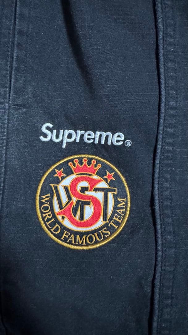 Supreme アンブロウ　ブラックパンツ
