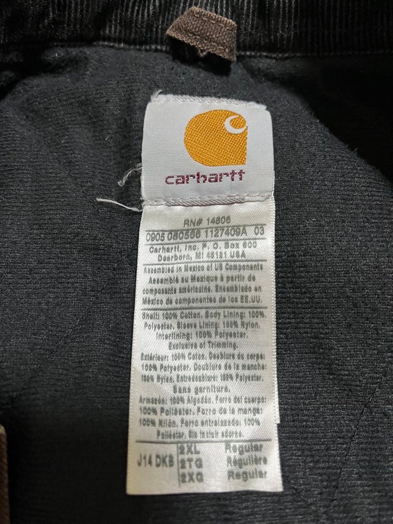 Carharttサンタフェジャケット ダークブラウン メンズLサイズ相当