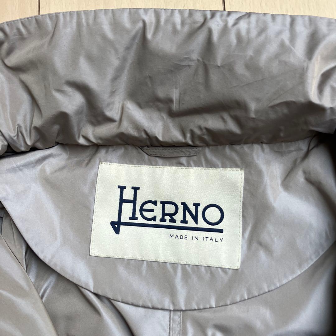 HERNO ヘルノ　スプリングコート　40 フード付き
