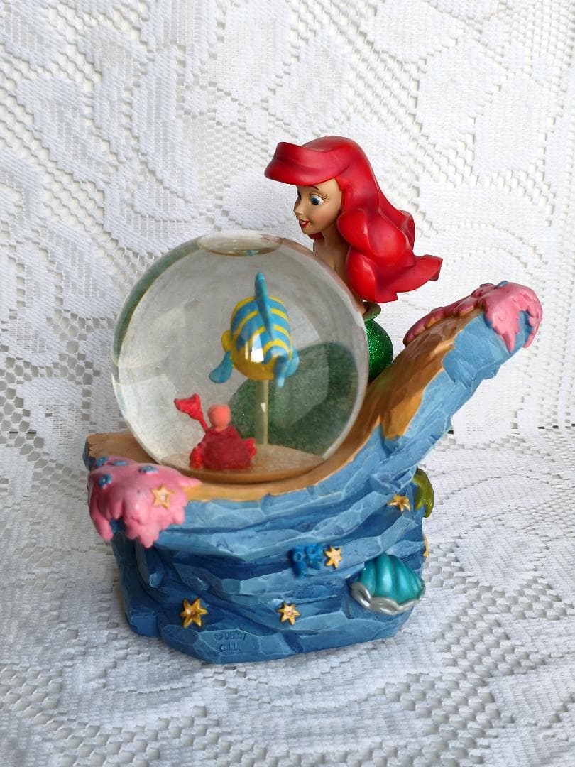 日*1様 【中古】アリエル　オルゴール　公式フィギュア　アメリカ製　海外パーク品