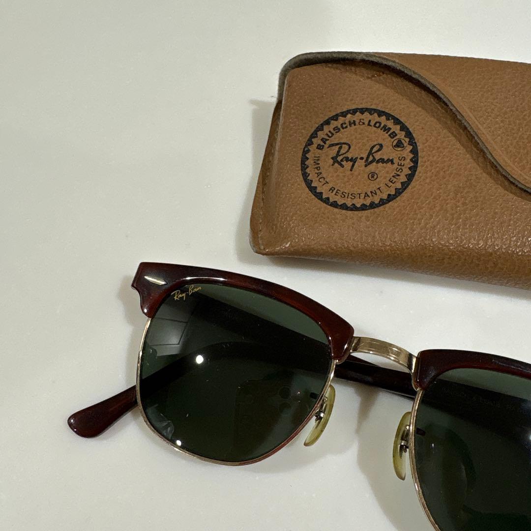 Ray-Ban ブラウン ウェリントンサングラス W0366
