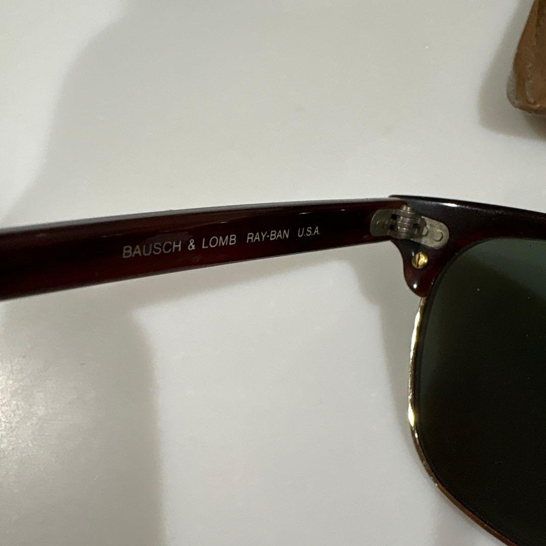 Ray-Ban ブラウン ウェリントンサングラス W0366