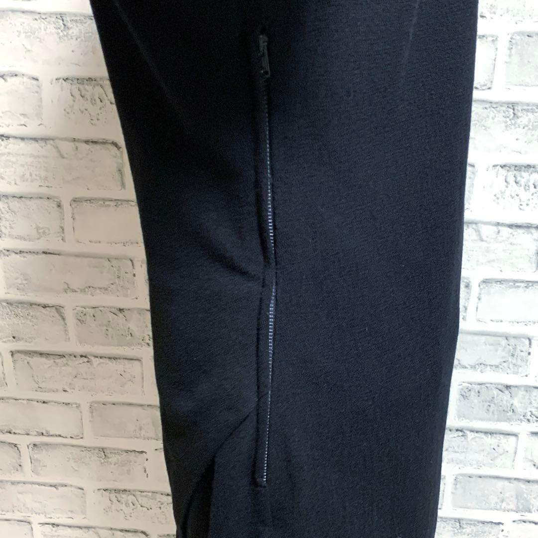 【SAINT LAURENT】サンローラン　オフショルダー　七分袖ワンピース　黒