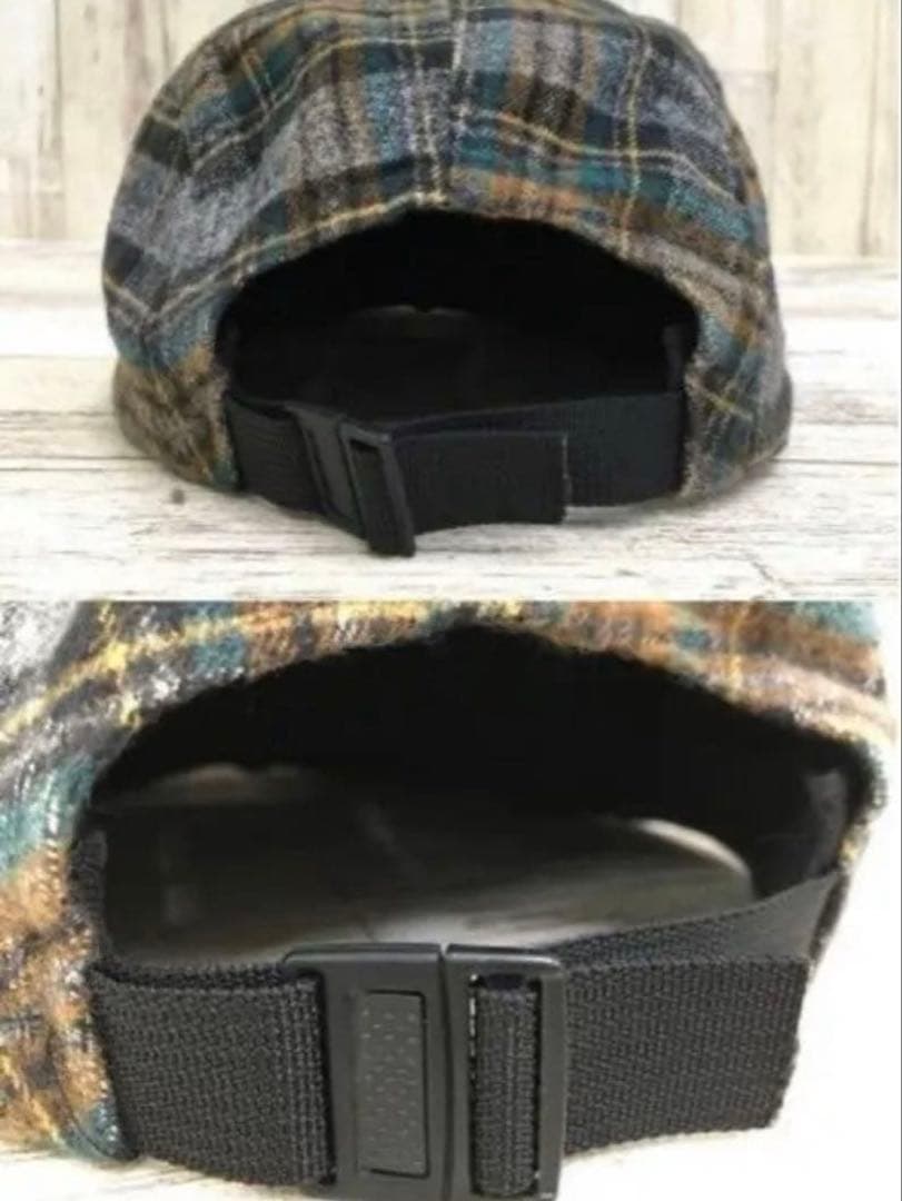 ぽ*。様 Supreme 15ss Mod Plaid Camp Cap キャッ
