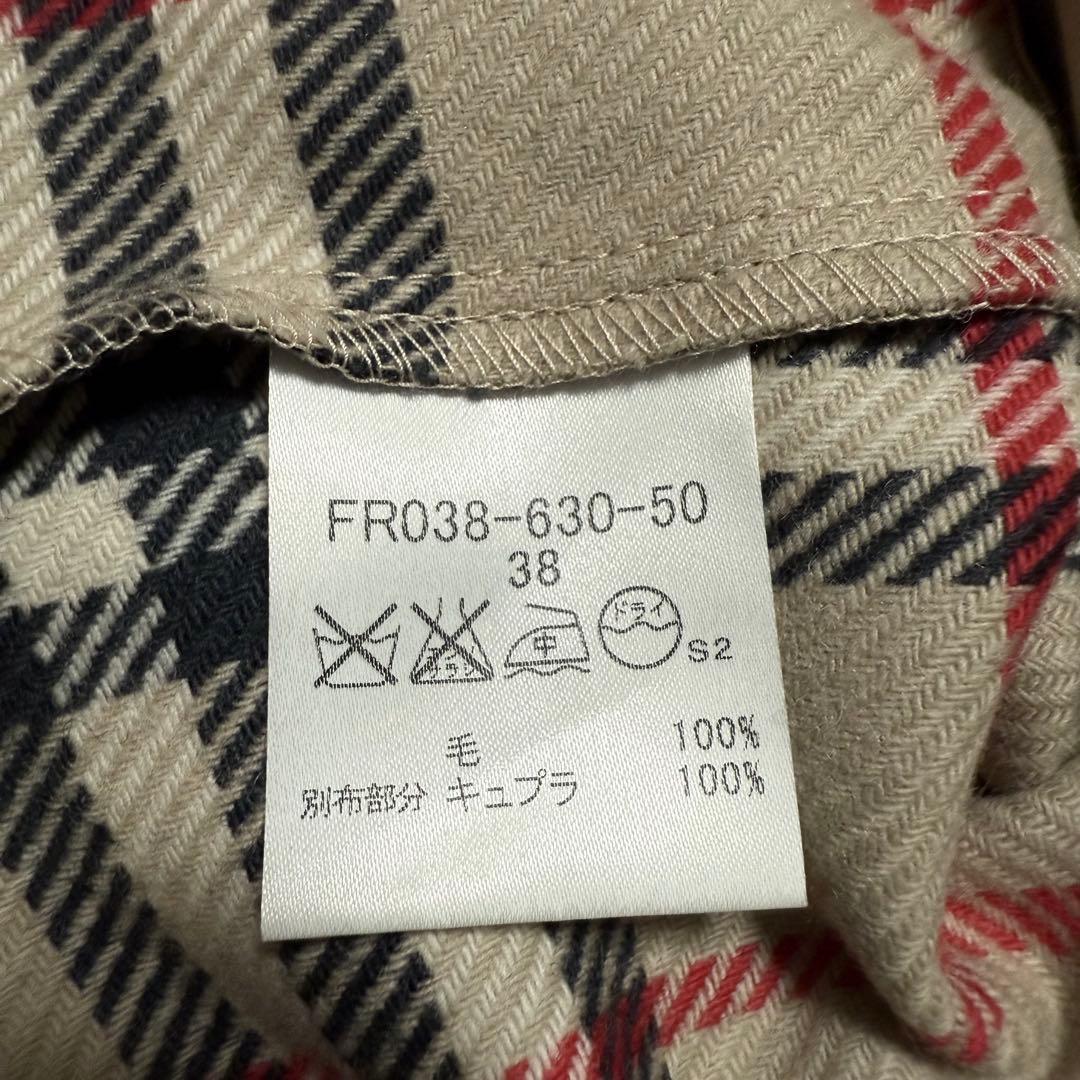 バーバリーロンドンBURBERRYトレンチコート ライナー付 ノバチェック M
