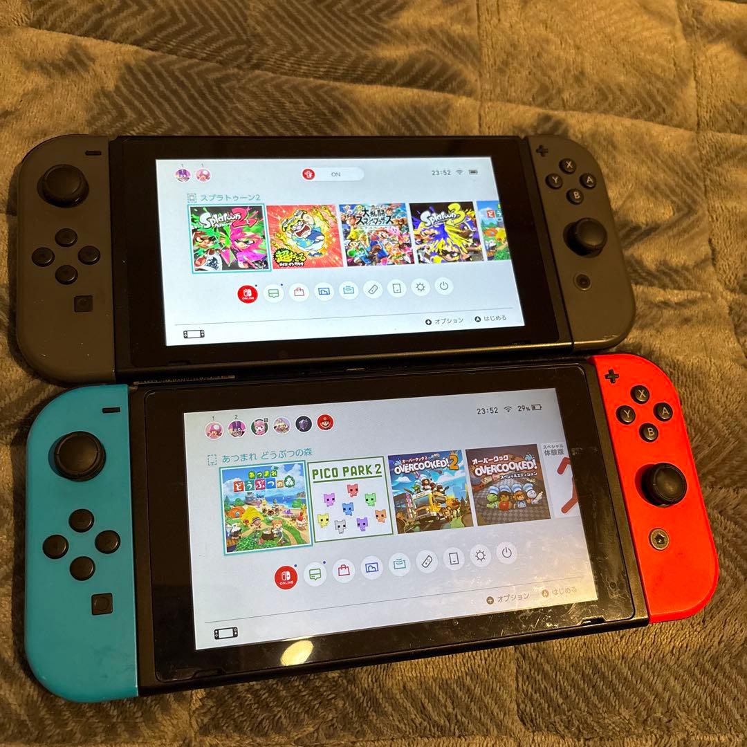 豪華セットNintendo Switch本体2台＋人気ソフト7枚＋周辺機器フル