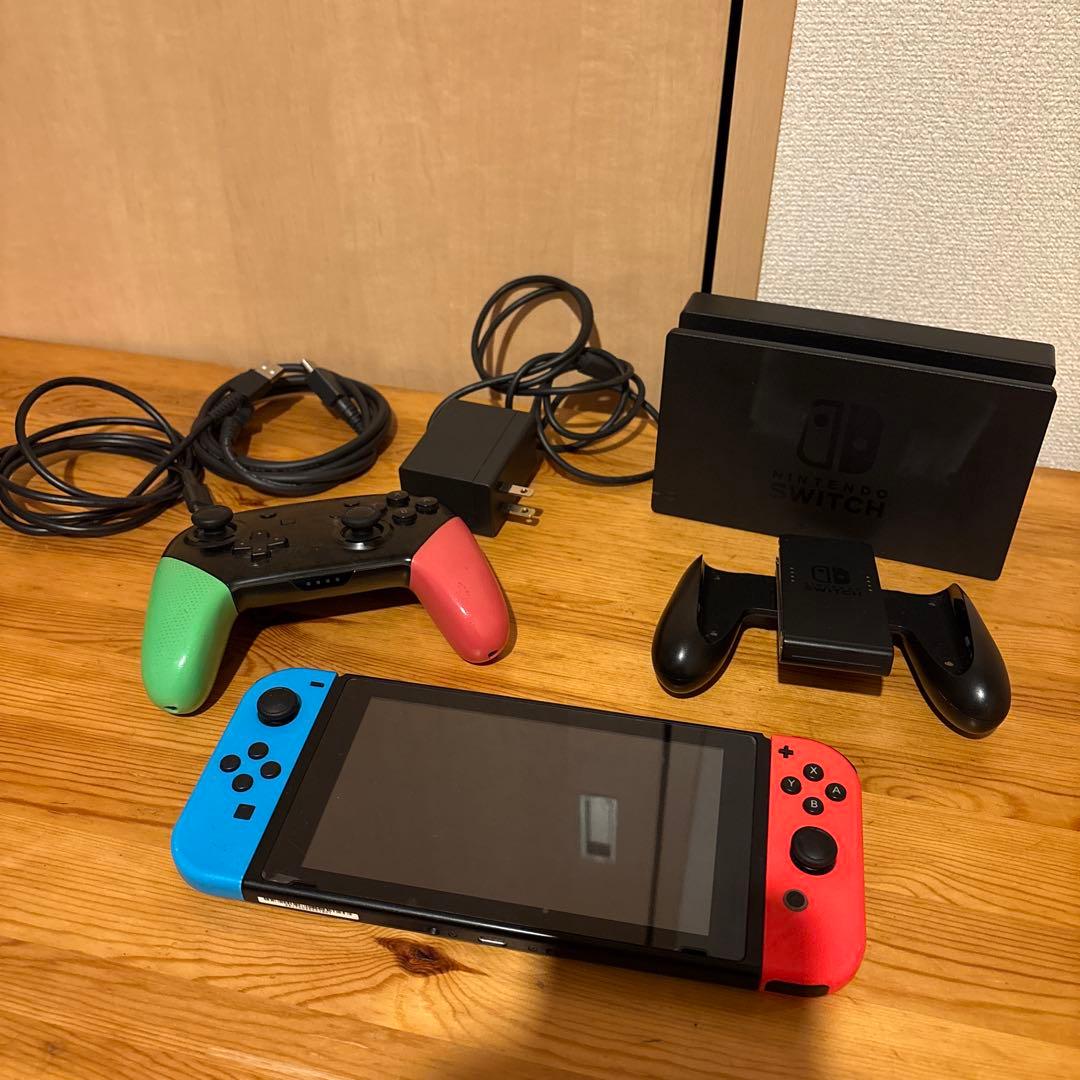 豪華セットNintendo Switch本体2台＋人気ソフト7枚＋周辺機器フル